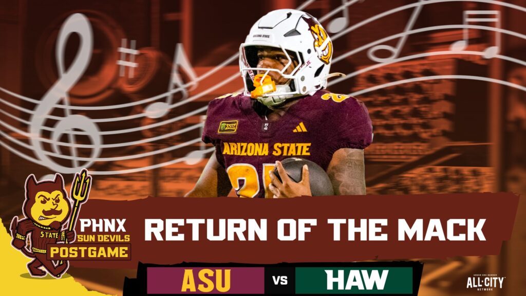 POSTGAME: Cardae Mack STEALS RB1 Job In Arizona State’s Lackluster Win Over Hawaii