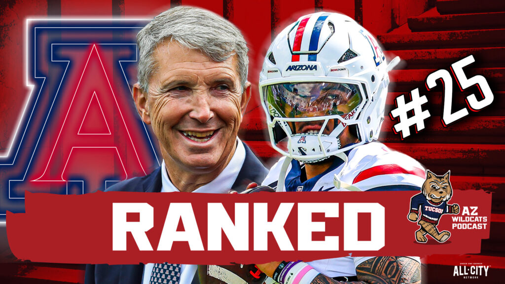 The Arizona Wildcats are ranked 25th in the latest AP Poll. The MBB team is ranked 5th in the preseason poll. What a time to Bear Down. Today we discuss the latest rankings and Brent Brennan and Tommy Lloyd’s squads. We also breakdown the latest shakeups in the Big 12 with out latest edition of our Big 12 power rankings.