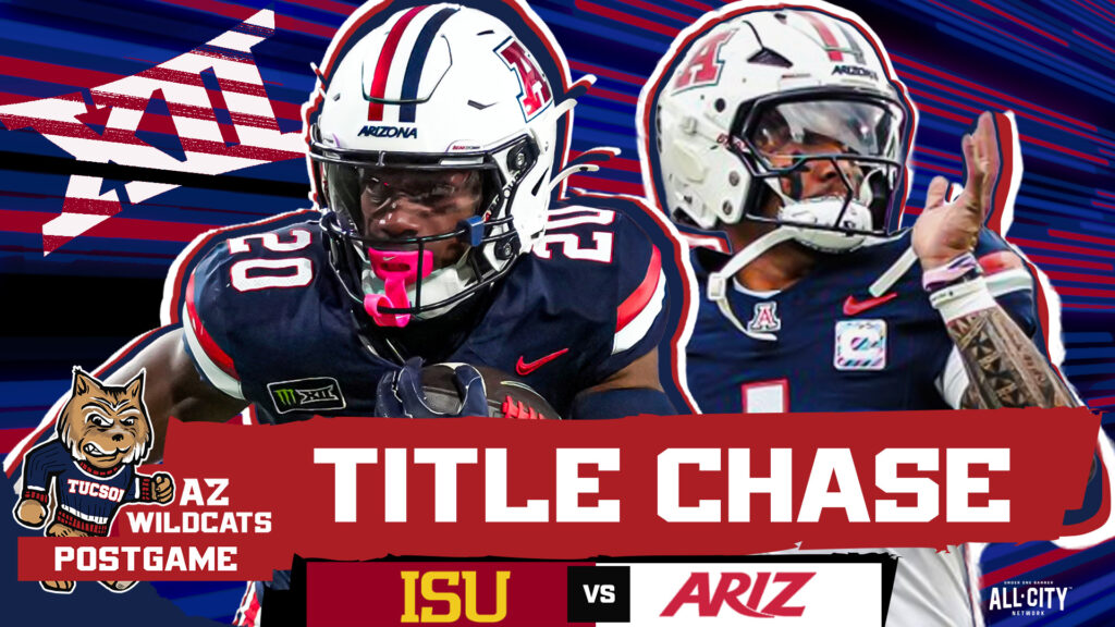 The Arizona Wildcats methodically controlled the game against Iowa State en route to victory. Making a statement to the Big 12 Noah Fifita was clinical, his brother Dash made his presence felt, Brent Brennan’s group keeps climbing the Big 12 standings. PLUS! The Big 12 got turned upside down today, how can Arizona take advantage? Join Damon Fairall and Kevin Thomas on the AZ Wildcats Podcast!