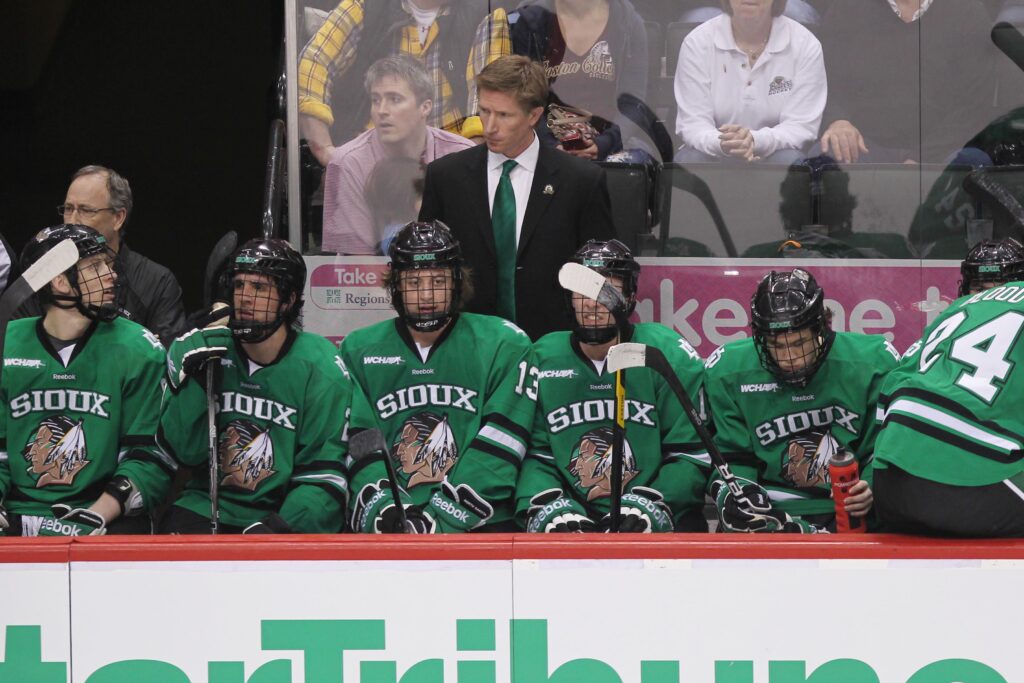 2012 03 18T083656Z 245484551 MT1USATODAY6110026 RTRMADP 3 NCAA HOCKEY WCHA CHAMPIONSHIP DENVER VS NORTH DAKOTA