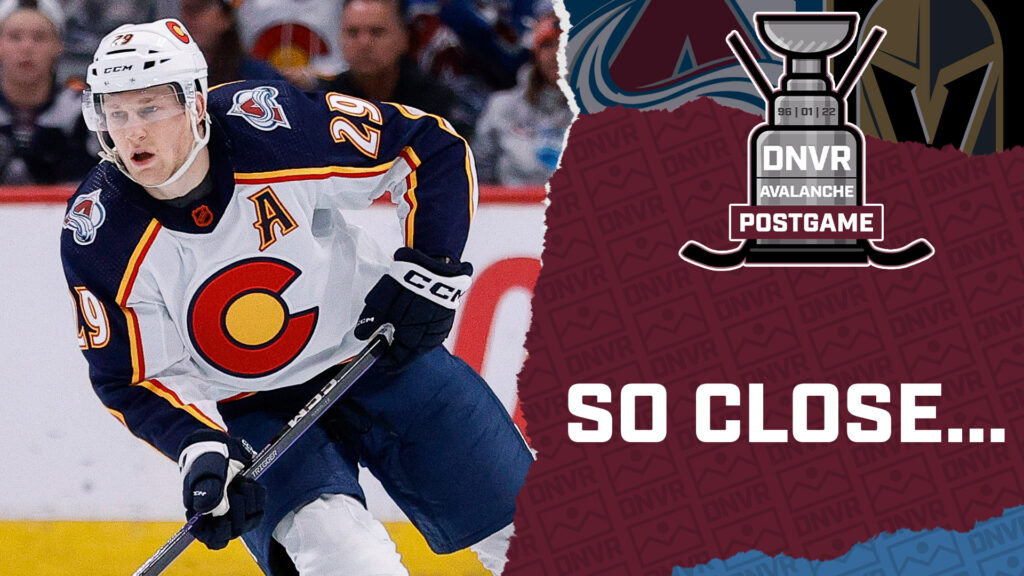 DNVR Avalanche Podcast: The Colorado Avalanche lose fourth straight in nail-biting loss to the Vegas Golden Knights