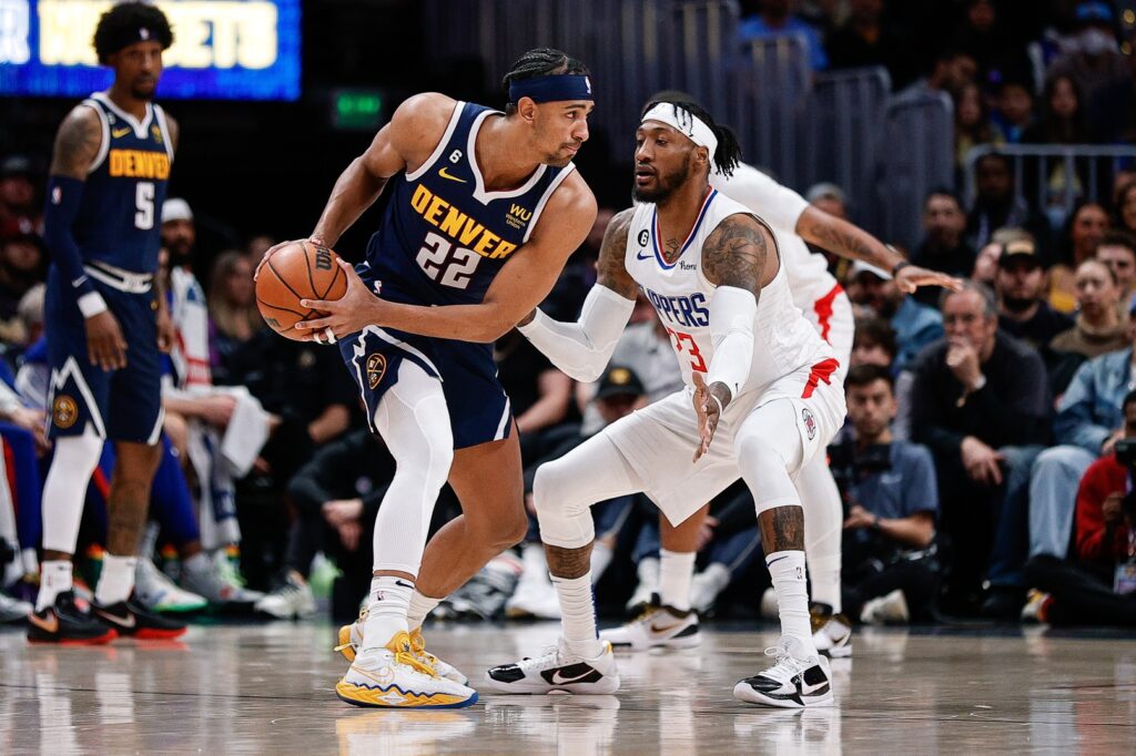Zeke Nnaji is backing up Nikola Jokic while wearing the MVP’s old sneakers