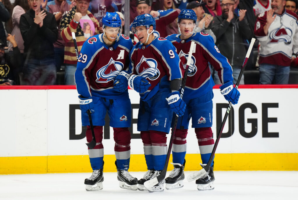 Makar, MacKinnon shine as Avalanche drop six on Red Wings