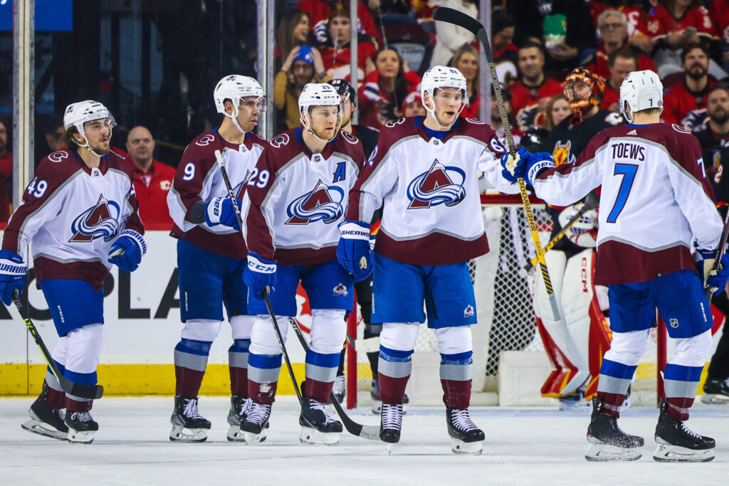 Another multi-goal performance lifts Avs over Calgary 4-1