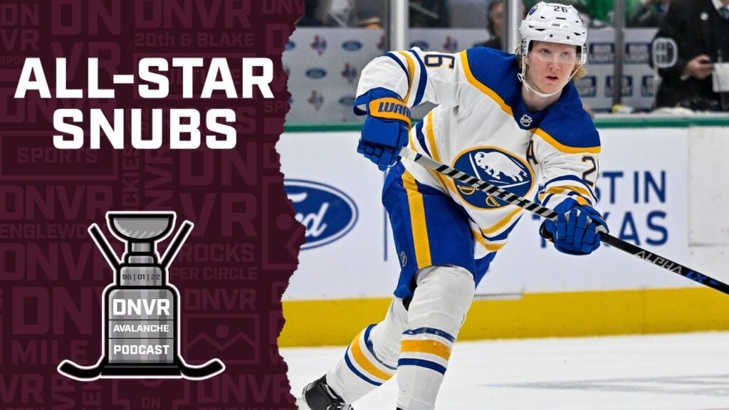 DNVR Avalanche Podcast: Rasmus Dahlin and the biggest NHL All-Star Game snubs