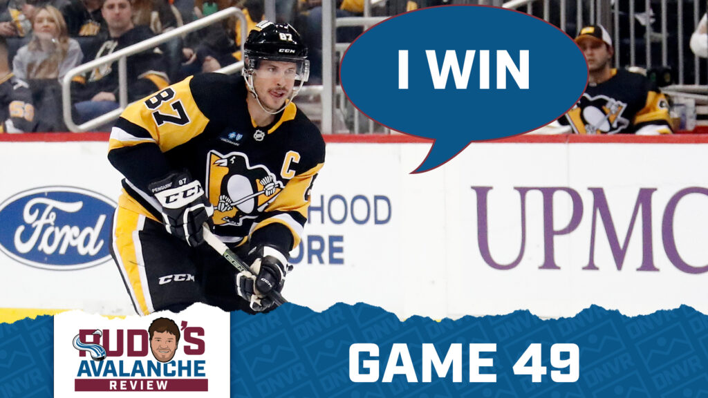 Avalanche Review Game 49: Sidney Crosby Gets The Last Laugh