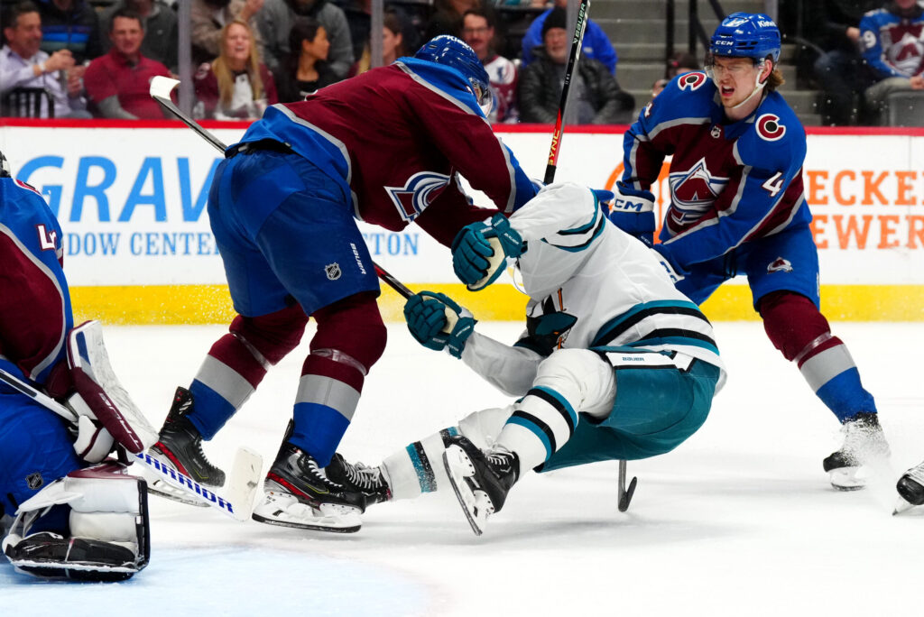 Avs Game 62 Studs & Duds: Shark bait ooh ha ha