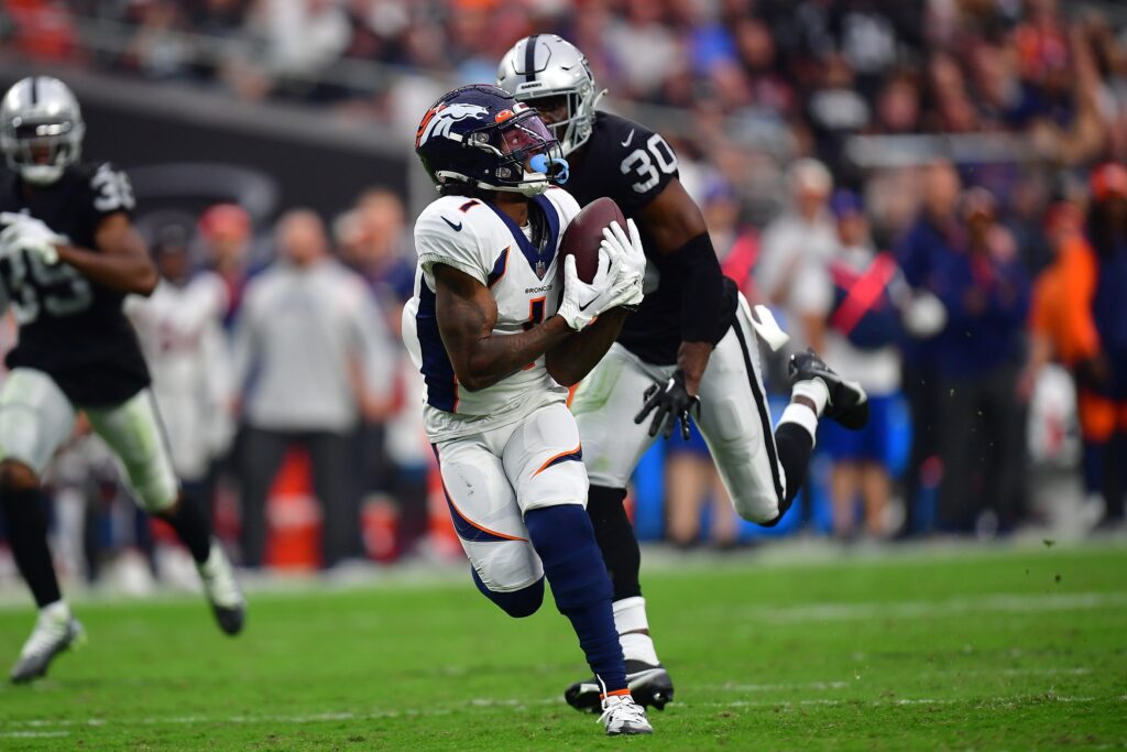 Where do the Broncos stand at wide receiver after KJ Hamler’s injury?
