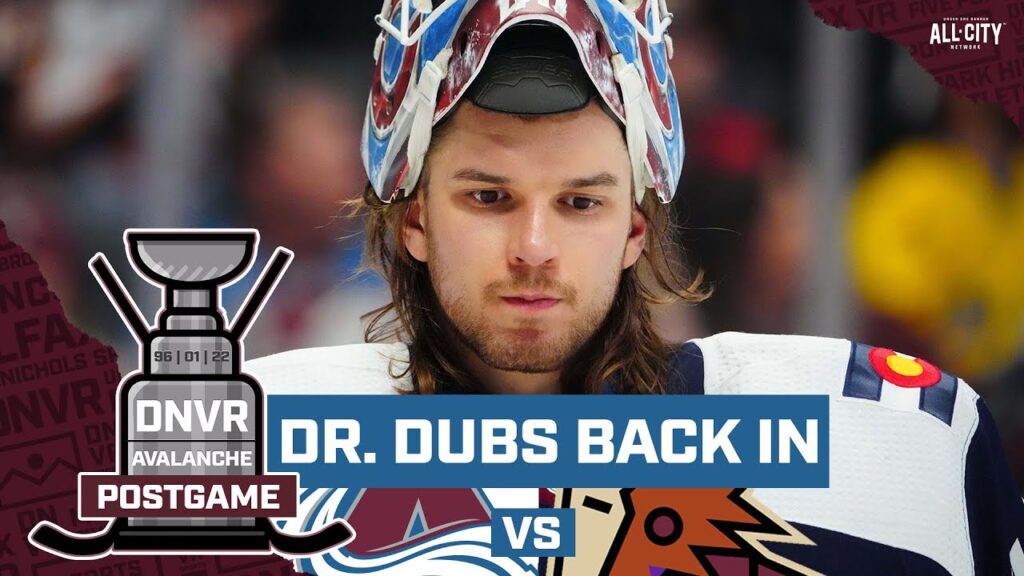 DNVR Avalanche Podcast: Colorado Avalanche beat Arizona Coyotes to keep pressure on Central Division foes