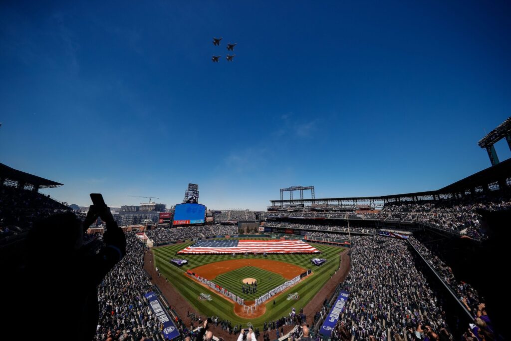 Coors Field home opener bookended by Coloradans during rare 1-0 win for the Colorado Rockies