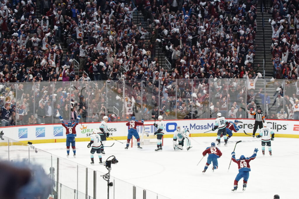 “You could see our team take a breath and then start to play with a little confidence again.” Avs win Game 2 over Seattle Kraken