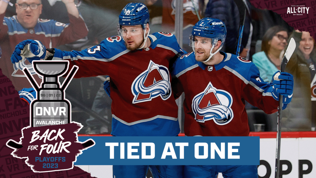 DNVR Avalanche Podcast: All Four NHL Playoff series in the West are tied at One, can the Colorado Avalanche come out on top?