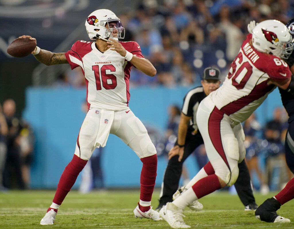 Broncos bring back Cherry Creek standout, release QB Jarrett Guarantano