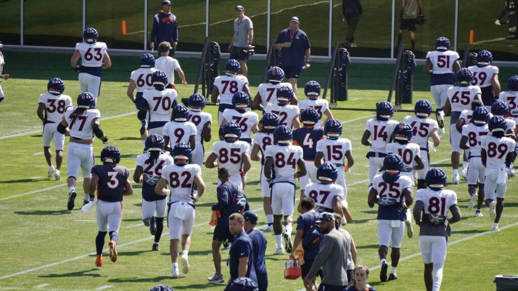 Training Camp Takeaways – Day 5: Tim Patrick’s torn Achilles steals the headlines in the first fully-padded practice