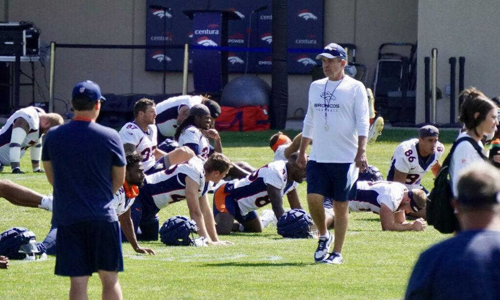 Sean Payton explains why he isn’t worried about the Broncos’ pass protection, despite a rough first outing