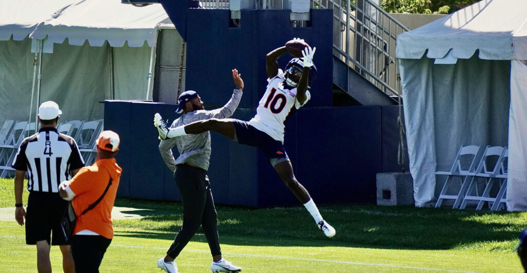 Sean Payton provides an injury update to Jerry Jeudy as a young receiver impresses the Broncos’ coaching staff