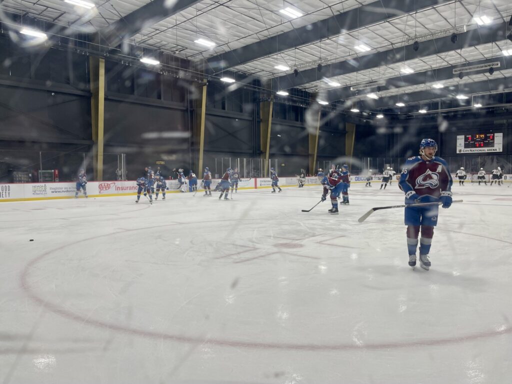 “They’re all here for a reason – to learn.  Our organization saw something in them.” Here’s what Game 1 of the Rookie Faceoff taught me