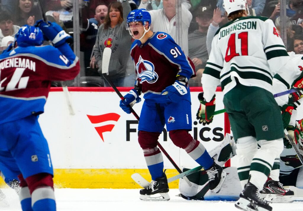 Avalanche Preseason Game 1 Studs and Duds