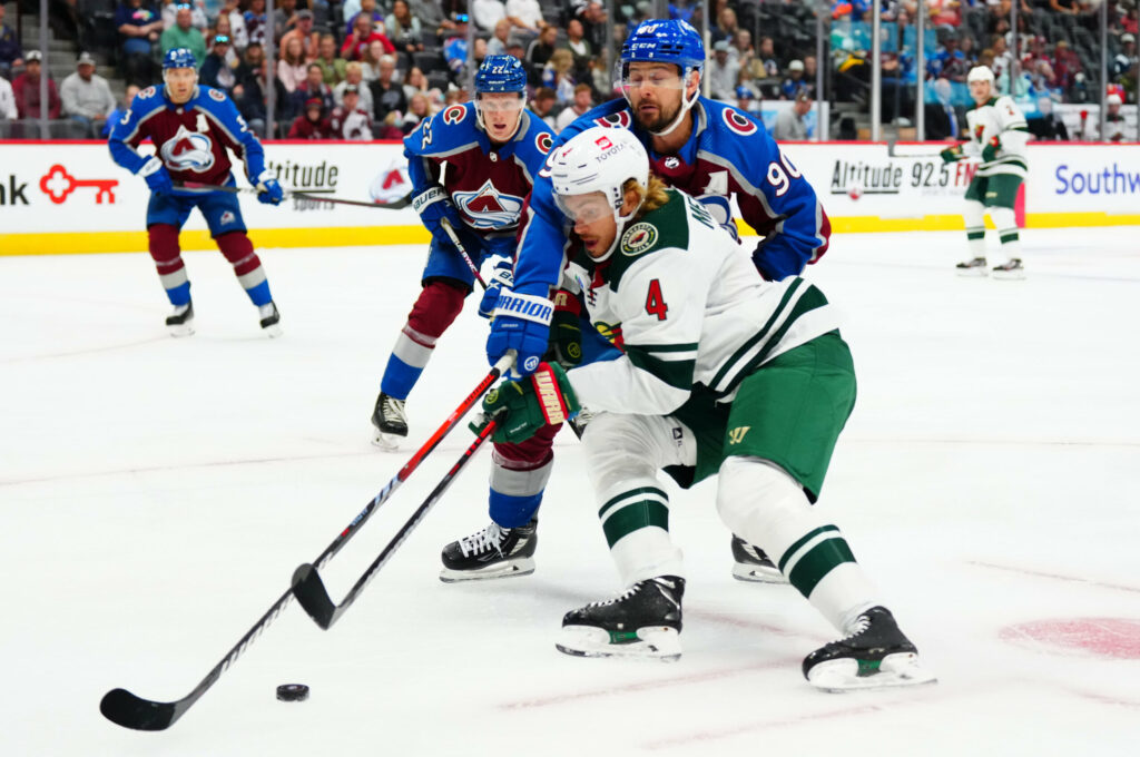 “There’s a standard in the culture here set by the guys…They’re the best players in the league.” Fredrik Olofsson is motivated by Colorado’s top talent