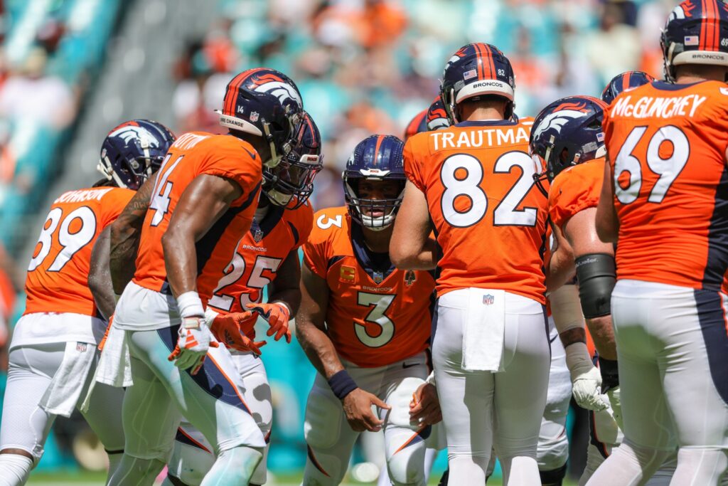 ￼Russell Wilson is living up to his contract despite the Denver Broncos’ struggles