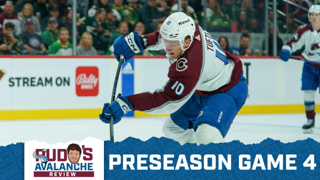 Riley Tufte will play in the NHL this year | Avalanche Review Preseason Game 4