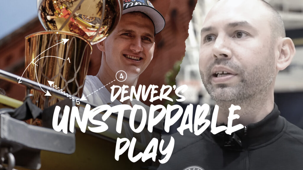 The play that helped the Denver Nuggets win the NBA championship