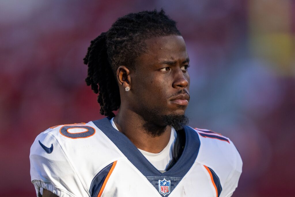 ￼Jerry Jeudy responds to Steve Smith feud and trade rumors