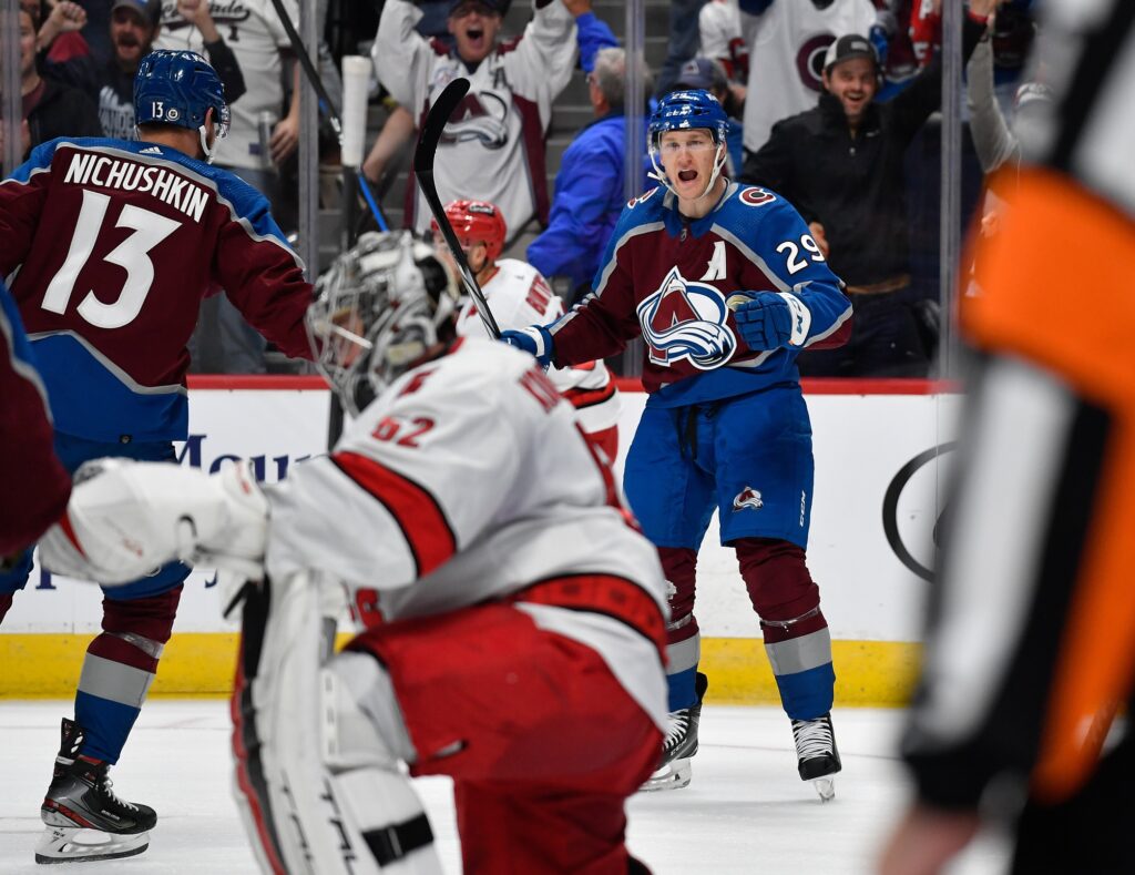 Avs-Hurricanes Game 5 Studs & Duds