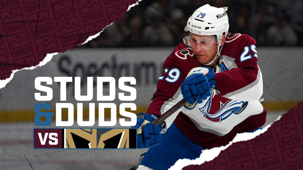 Avs-Golden Knights Game 10 Studs & Duds