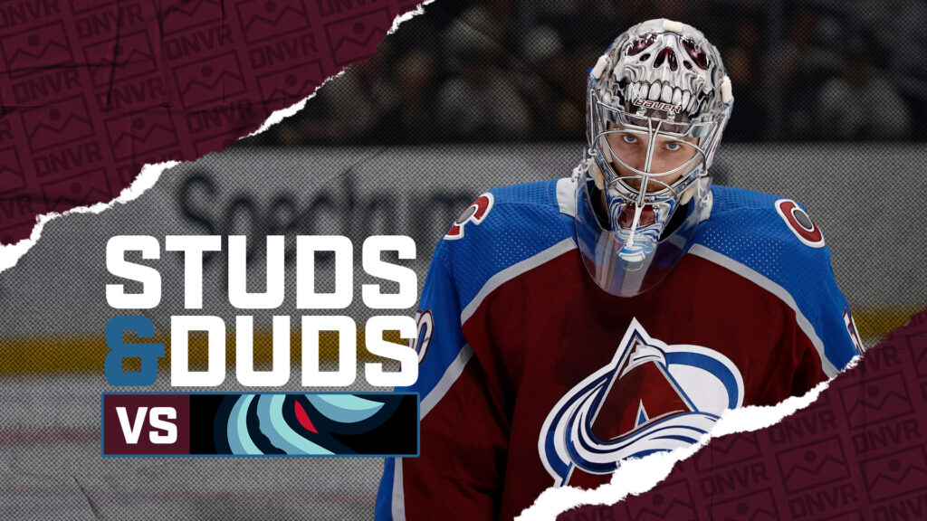 Avs-Kraken Game 12 Studs & Duds