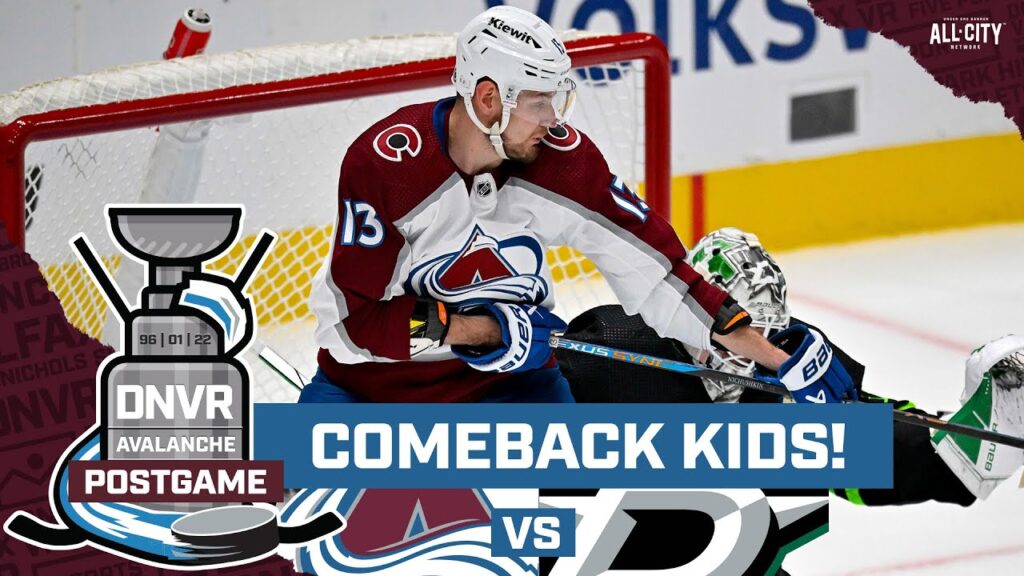 DNVR Avalanche Podcast: Val Nichushkin and the Colorado Avalanche complete heroic comeback over Dallas Stars