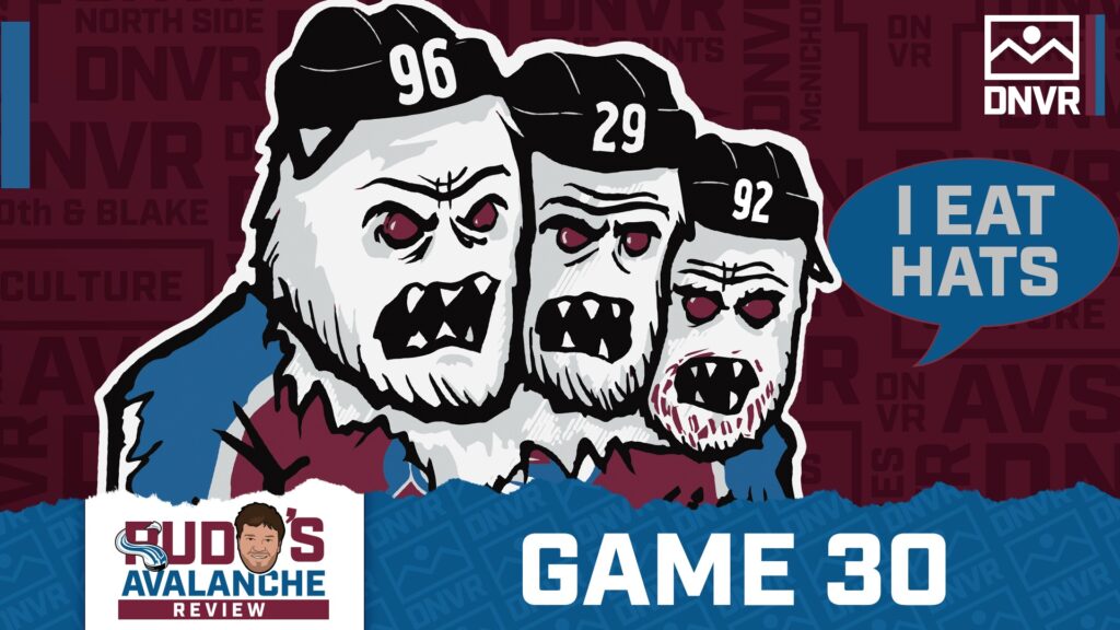Avalanche Review Game 30: MacKinnon, Landeskog, and Rantanen dominate, water also wet.