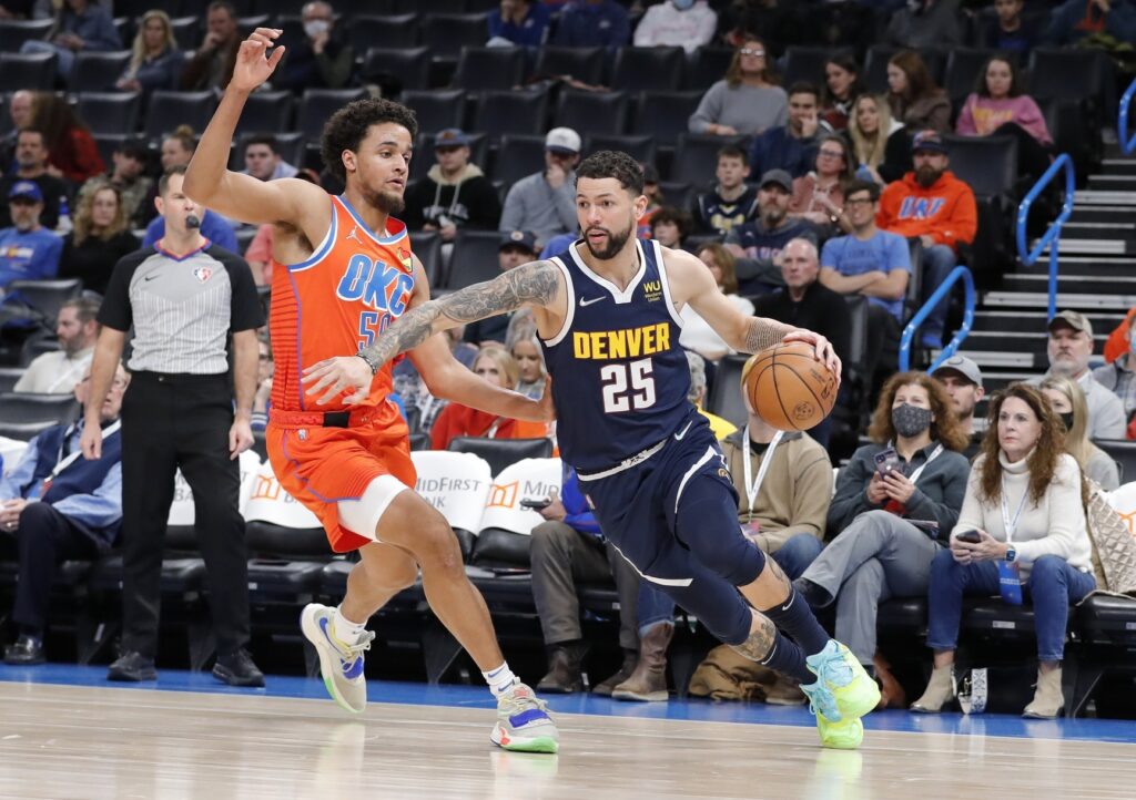 Austin Rivers should be sitting with an injury; he’s winning games for the Nuggets instead