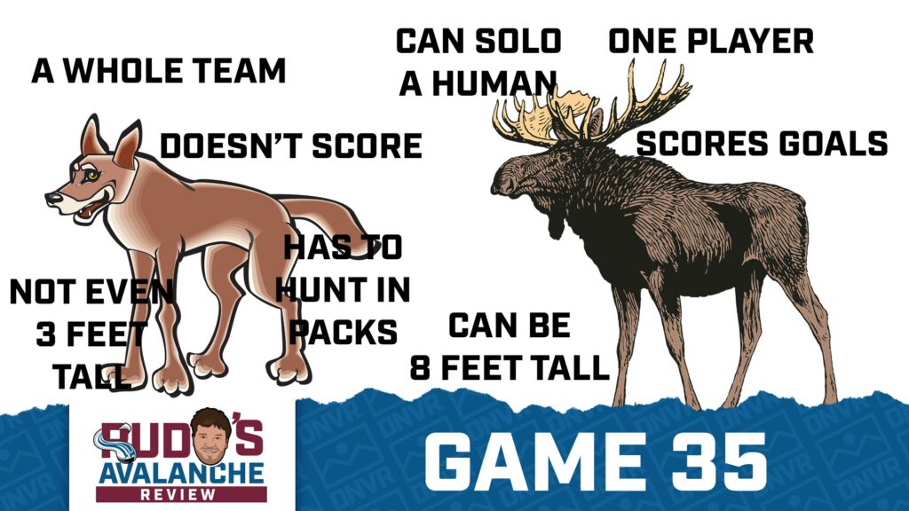 Avalanche Review Game 35: Moose Turbo Dunks Coyotes