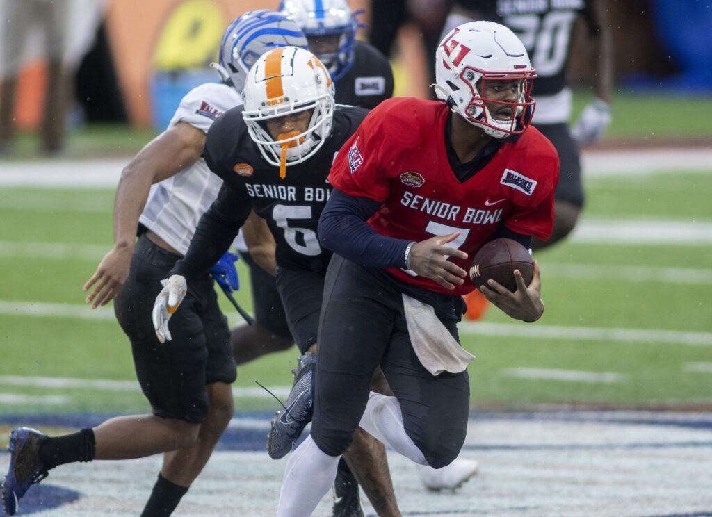 Senior Bowl quarterback breakdown: Malik Willis flourishes in foul weather