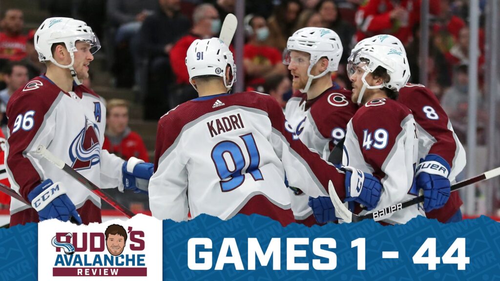Avalanche Review Games 1 – 44: The Avs so far