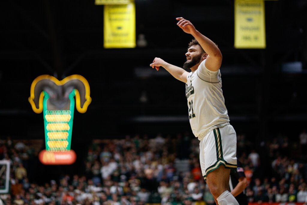 Colorado State smothers Fresno State, moves to 9-3 in league games with a 65-50 victory over the Bulldogs