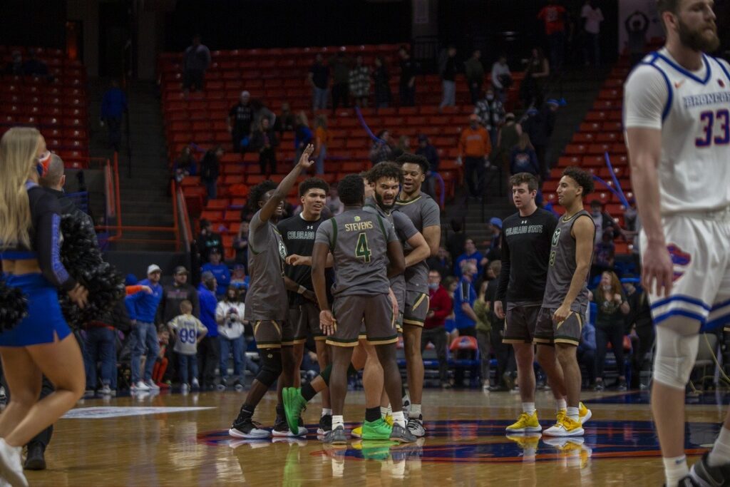 David Roddy rejects Marcus Shaver Jr. at the buzzer as Colorado State takes down Boise State 77-74 in overtime