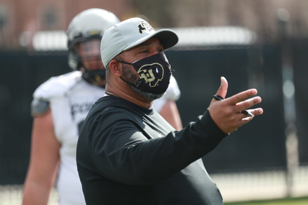 Chris Wilson is excited to start working with CU’s linebackers