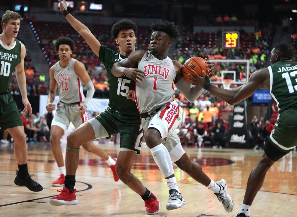 Colorado State’s Mountain West title hopes take a hit with a 72-51 loss at UNLV