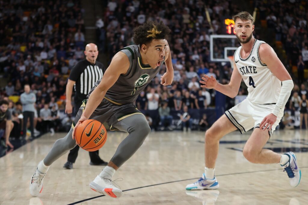 Colorado State seemingly secures an at-large bid with a 66-55 victory at Utah State