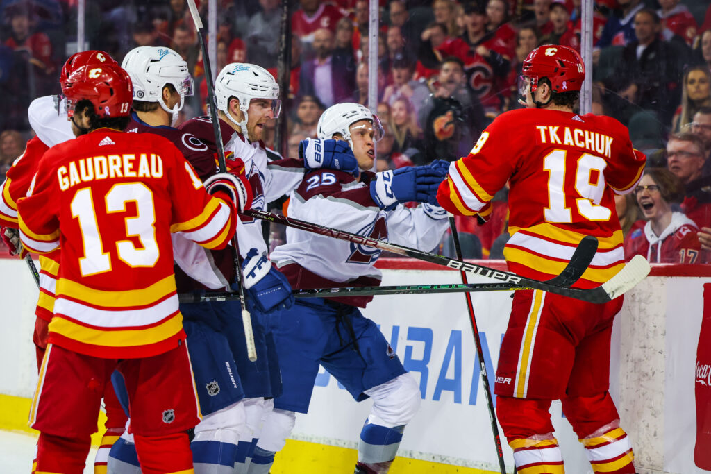 Beat up Avalanche team makes statement with win in Calgary