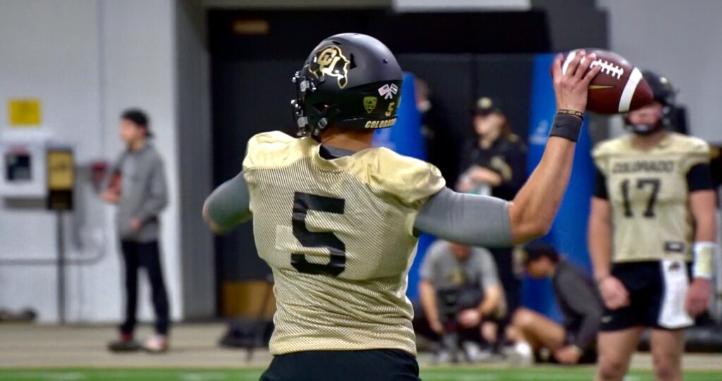 JT Shrout is practicing but isn’t quite full-go this spring