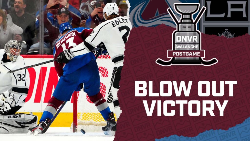 DNVR Avalanche Postgame: Cale Makar asserts Norris dominance as the Colorado Avalanche rout the LA Kings