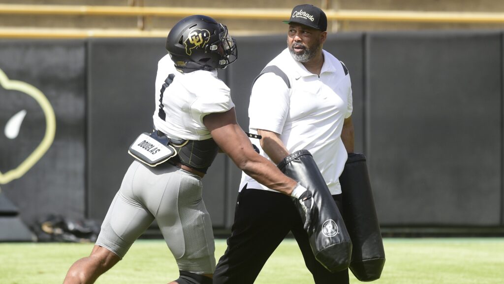 Chris Wilson is happy with his transition to coaching OLBs