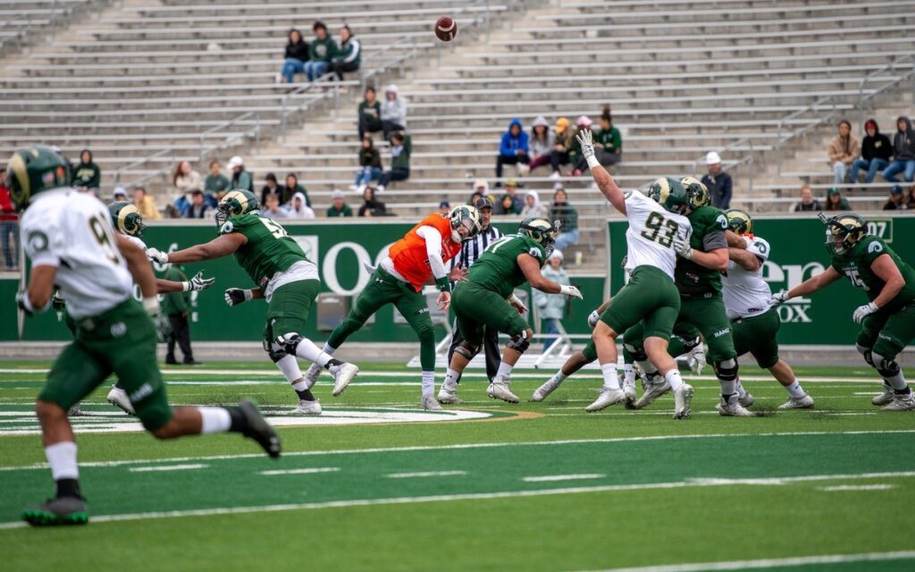 Clay Millen shows off his arm talent with a four touchdown performance in the spring game