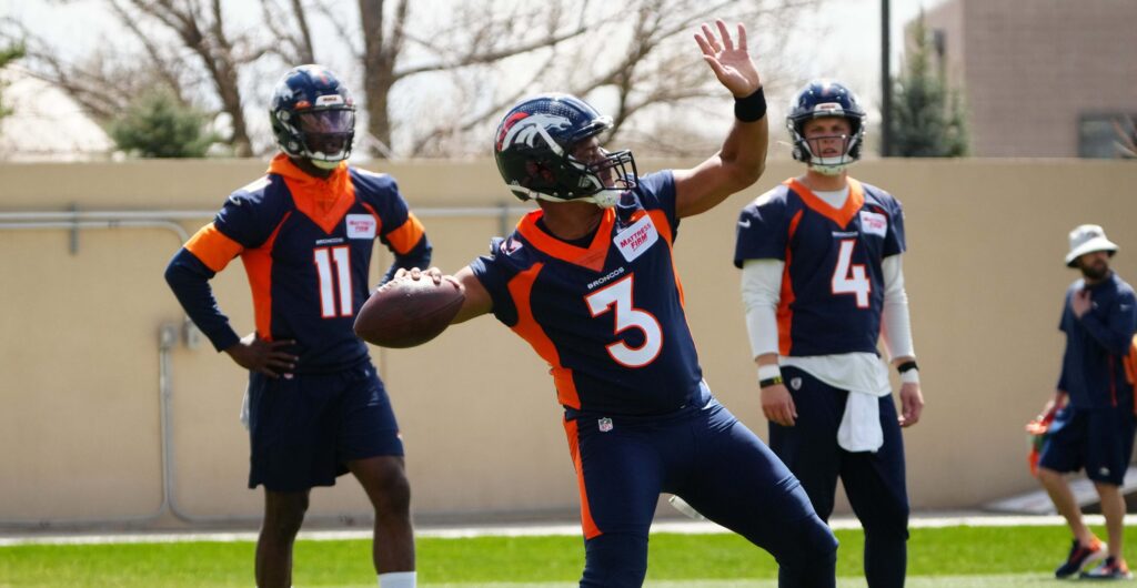 Russell Wilson and Nathaniel Hackett embrace unique additional roles during Broncos’ minicamp and the draft