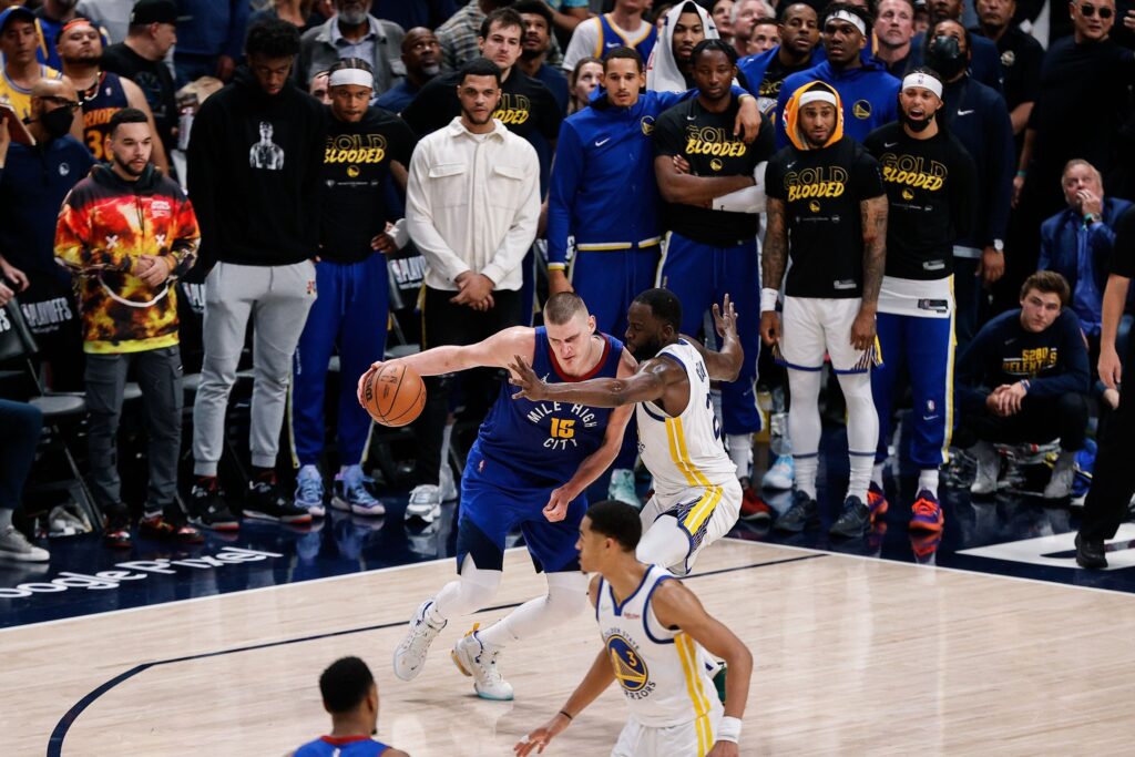 The Nuggets’ key to Game 5? Getting Draymond Green in foul trouble