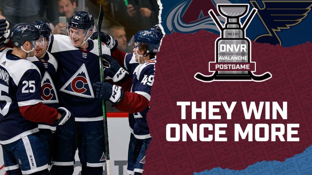 DNVR Avalanche Podcast: Colorado Avalanche experience the Devon Toews effect and defeat the St Louis Blues