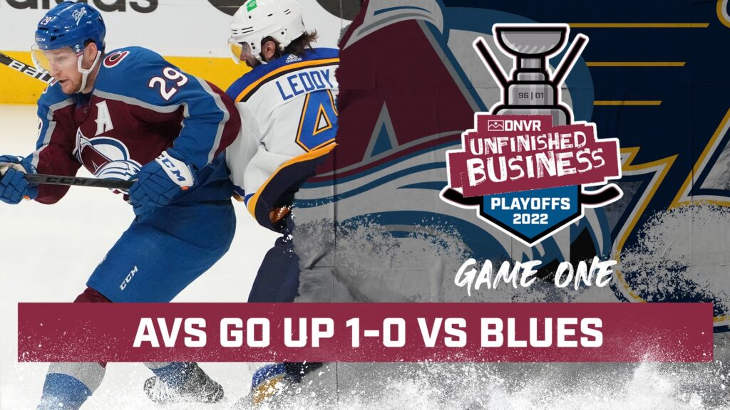DNVR Avalanche Podcast: Josh Manson with the OT winner in game one against the St Louis Blues